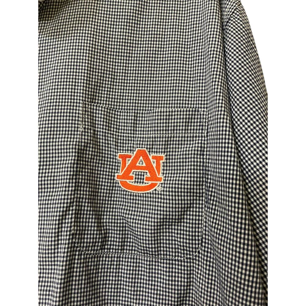 Auburn Tigers Campus Specialties gingham button-down long sleeve shirt size XXL - Picture 7 of 8